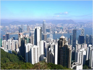 View from Victoria Peak.