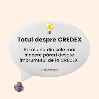 Rate online la Credex ifn si altex