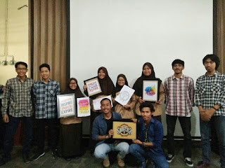 Ini para pemenang lomba hand lettering yang diadakan oleh Temanulis