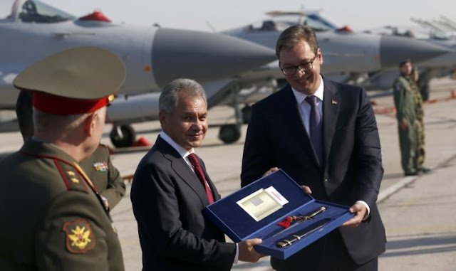 Russia handed to Belgrade six MiG-29 fighter planes