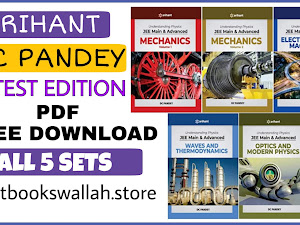 DC Pandey Physics PDF Download All Parts For JEE Advanced/NEET