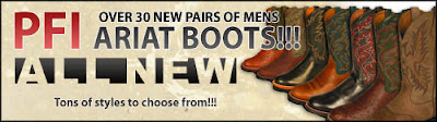 30 New Men Ariat Boots at PFI