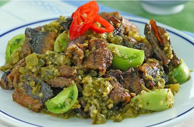 Resep Belut Lado Hijau Masakan Padang