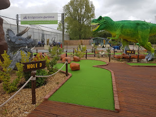 Jurassic Golf at Wyevale's Bridgemere Garden Centre in Nantwich