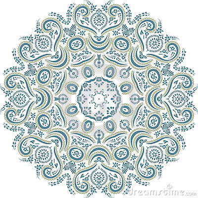 Indian Mandala Design stock photos