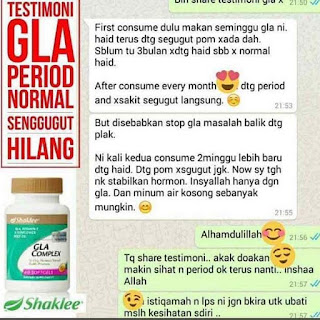 PMS wanita; petua hilangkan senggugut; gla shaklee atasi senggugut; senggugut haid; haid tak teratur; shaklee labuan; shaklee kudat; shaklee tawau; polarisgrup; shaklee beaufort; shaklee spitang; shaklee sabah