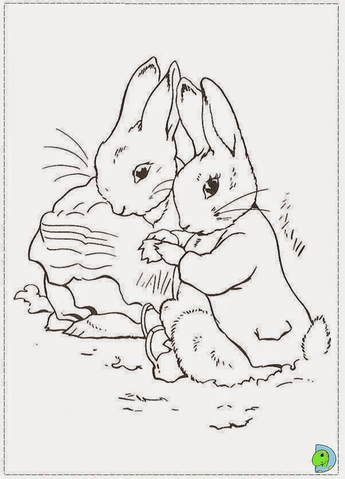 Download Dinokids - Desenhos para colorir: Desenhos de Peter Rabbit para colorir