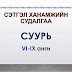 VI-IX ангиудаас авах судалгаа