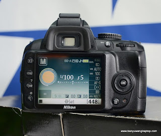 Jual Kamera Dslr bekas nikon D3000 - Banyuwangi