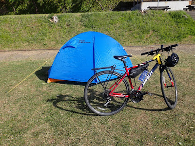 能登半島一周自転車の旅 袖ヶ浜キャンプ場 プロモンテ VS-20