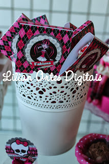 Pirulito Personalizado monster high