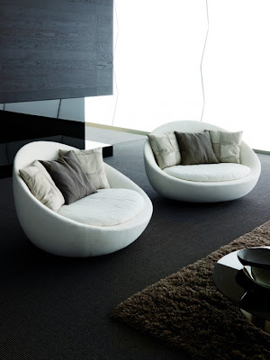 Living Room Decorating with Modern Sofa Furniture