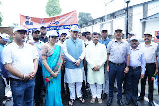 Flag off to door step aapni sarkare by CM dhami