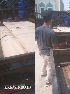 Repeat Order Pintu Darurat Besi pesanan CV Berkah Mitra Safety kirim ke Menado