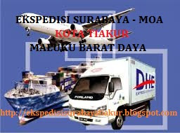 JASA EKSPEDISI | EXPEDISI PENGIRIMAN PENGANGKUTAN CARGO ALAT BERAT MOBIL CONTAINER | KONTAINER, SEWA KAPAL TONGKANG | LCT SURABAYA KE MOA (KOTA TIAKUR) MURAH