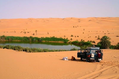 Danau Ubari, Danau Indah di Tengah Padang Pasir, Libya