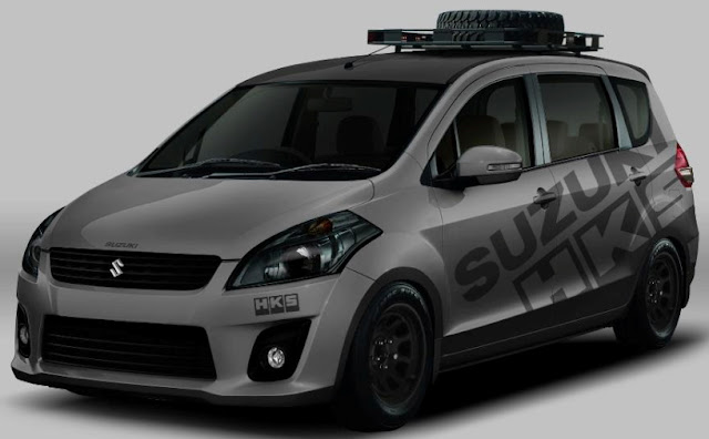 Suzuki ertiga grey touring edition