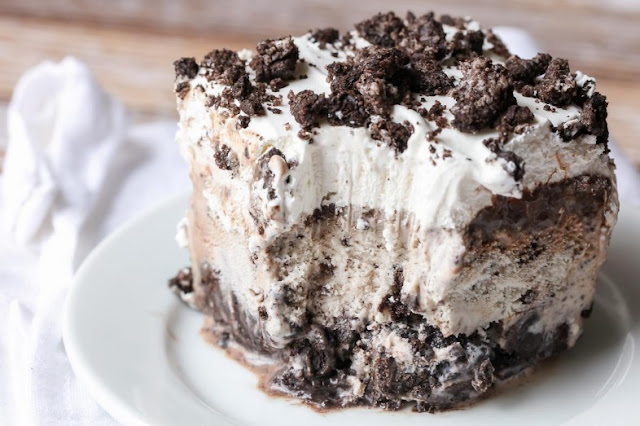 Oreo Ice Cream Cake #desserts #summer
