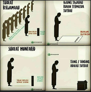 SUTROH DALAM SHOLAT