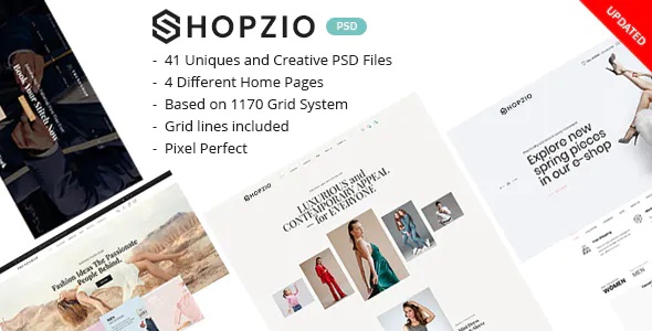 Best eCommerce PSD Template