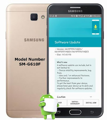 Samsung Galaxy J7 Prime SM-G610F 8.1.0 Oreo [Official Update Firmware] Flash File Free Download