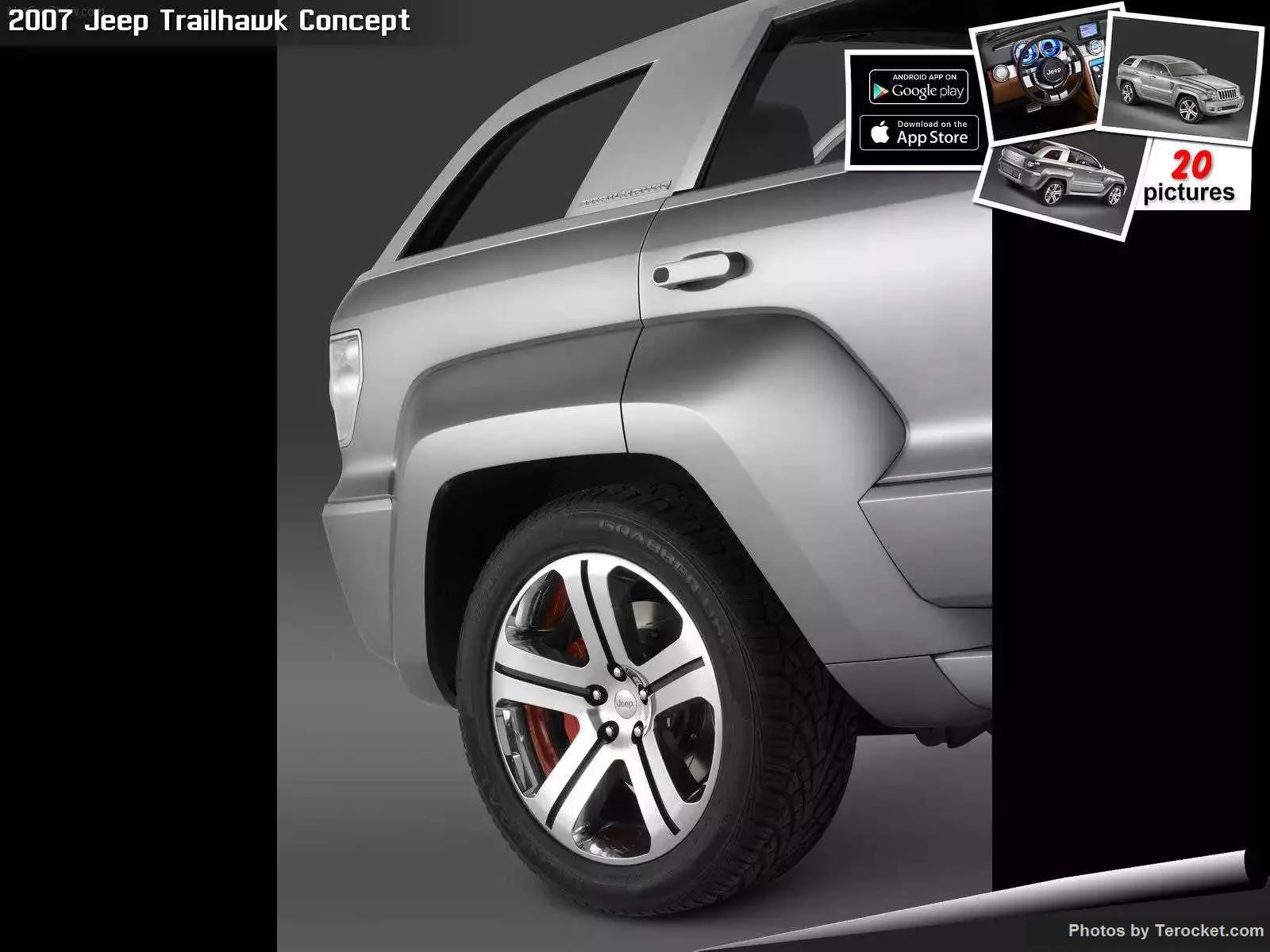 Hình ảnh xe ô tô Jeep Trailhawk Concept 2007 & nội ngoại thất