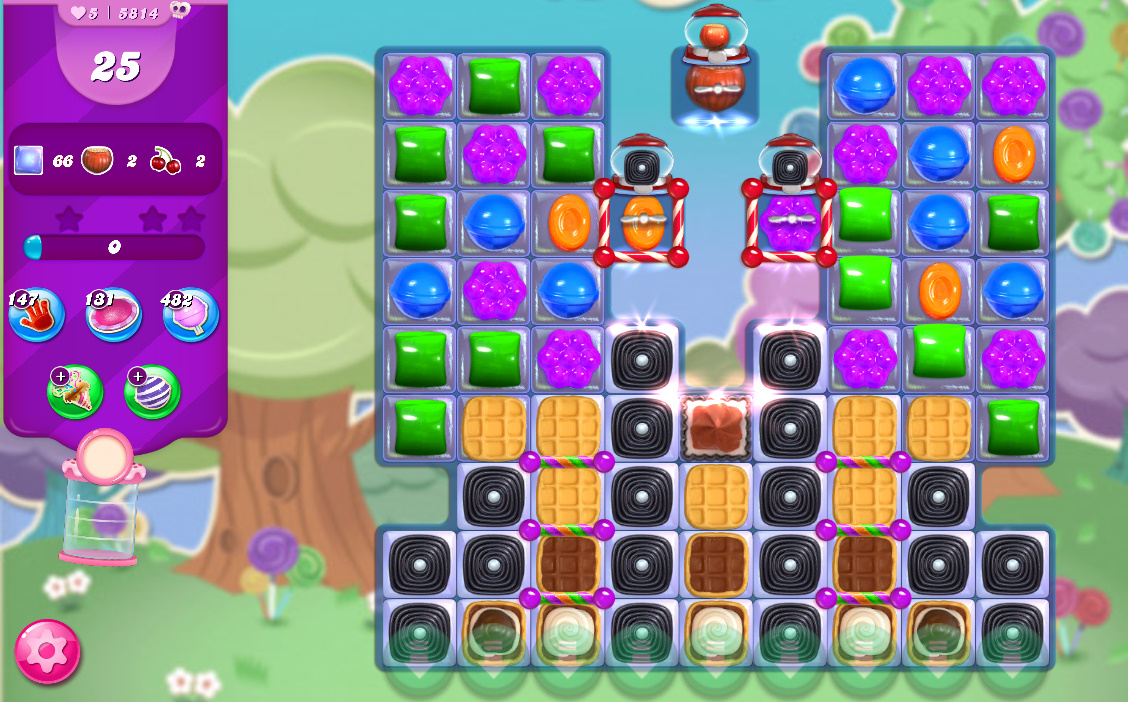 Candy Crush Saga level 5814