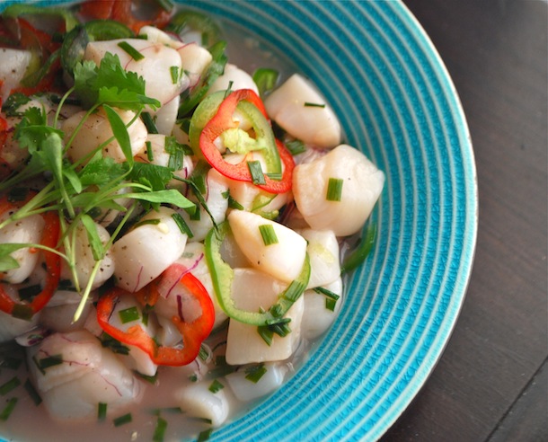 Ceviche for Beginners: Easy Key Lime Scallop Ceviche - Always Order Dessert