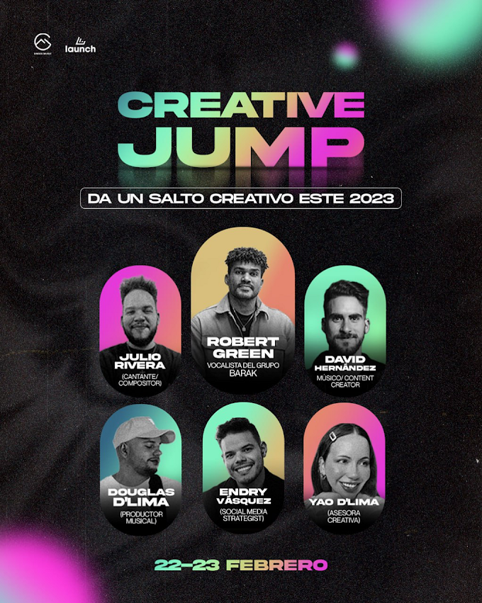 Regresa la conferencia ¡Creative Jump 2023! 