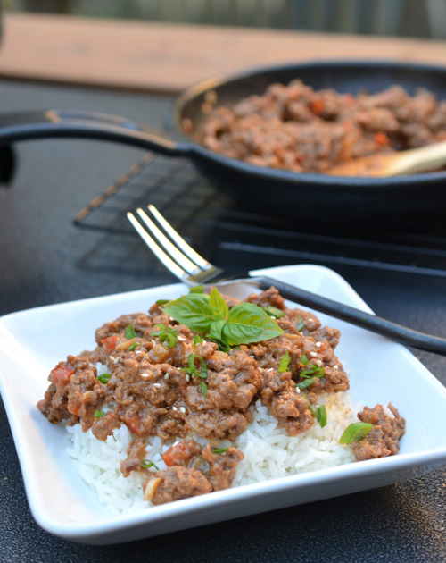 Thai Peanut Ground Beef