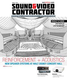 Sound & Video Contractor - April 2016 | ISSN 0741-1715 | TRUE PDF | Mensile | Professionisti | Audio | Home Entertainment | Sicurezza | Tecnologia
Sound & Video Contractor has provided solutions to real-life systems contracting and installation challenges. It is the only magazine in the sound and video contract industry that provides in-depth applications and business-related information covering the spectrum of the contracting industry: commercial sound, security, home theater, automation, control systems and video presentation.