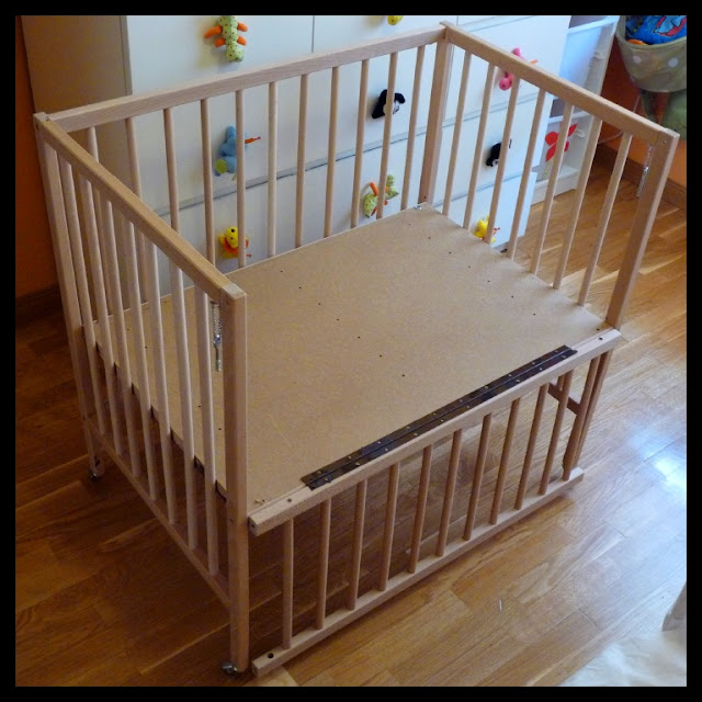SNIGLAR co-sleeper crib