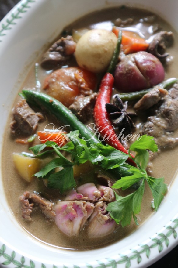 Daging Masak Kurma - Azie Kitchen