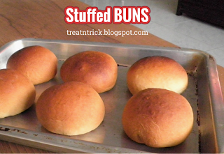 Stuffed Buns Recipe @ treatntrick.blogspot.com