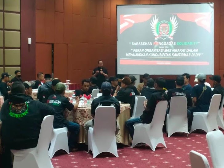 Ranggagas Solidarity Jogja Gelar Sarasehan, Komitmen Jaga Kamtibmas 