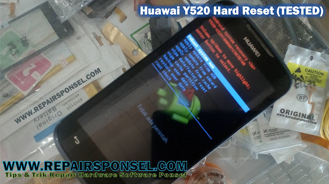 Hard Reset Huawai Y520 (TESTED)