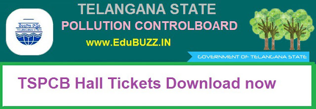 TSPCB Hall Tickets 2017,Telangna Pollution Control Board, Admit Cards,Hall Tickets,