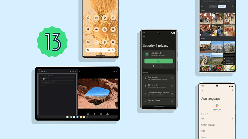 Google announces new Android 13 features at Google I/O 2022