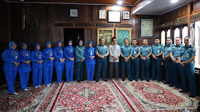  Wujudkan Sinergi Ulama dan TNI, Danlanal Dumai Kunjungi Pondok Pesantren Ustadz Abdul Somad