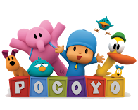 Divertidas imagens de Pocoyo para imprimir e colorir!