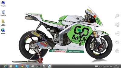 Alvaro Bautista MotoGp 2013 Theme For Windows 7 And 8