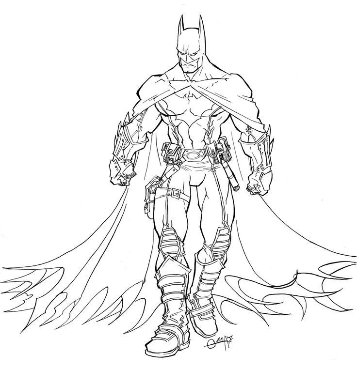 Batman Beyond Coloring Pages