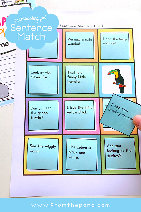 Sentence Matching Game