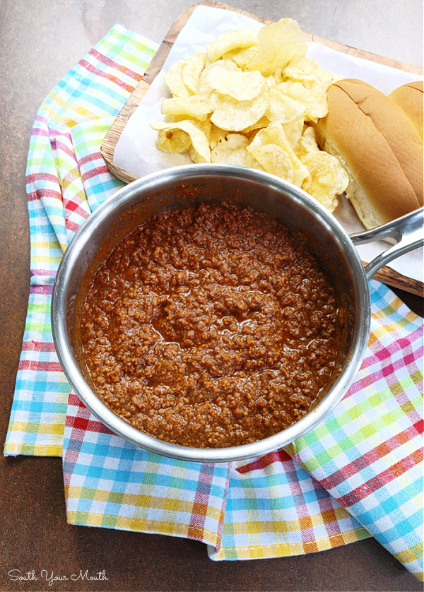 The BEST Hot Dog Chili (SERIOUSLY!) The Coney Island style recipe for fine, tender meaty chili sauce perfect for Chili Dogs and Chili Cheese Fries – ‘The One’, the BEST recipe – that took me almost a decade to perfect!