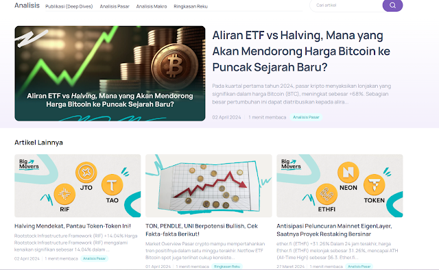 fitur analisis investasi terbaik dan terlengkap dari Reku