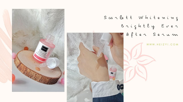 ingredients serum Scarlett