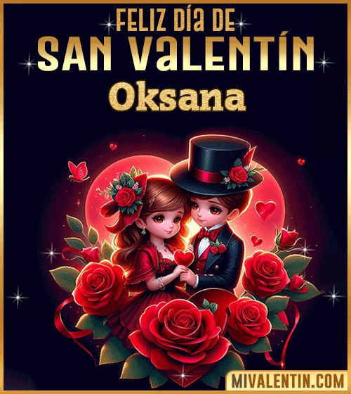 Feliz san valentín Oksana