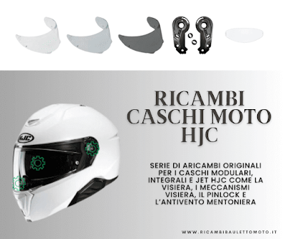 Ricambi caschi moto HJC.