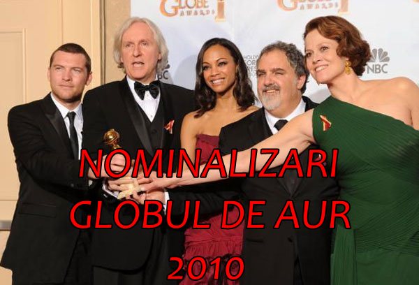 Nominalizari la premiul Globul de Aur 2010