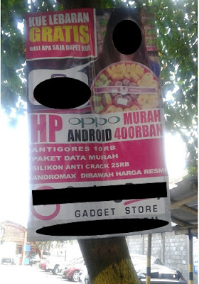 +Foto contoh baner iklan promosi dengan hadiah unik menarik